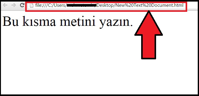 HTML Dosyaları Nasıl Çalıştırılır?