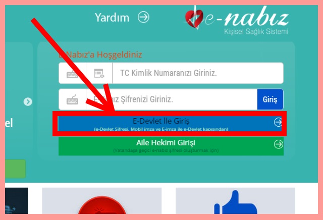 E-Nabız Sistemine Nasıl Kayıt Olunur?
