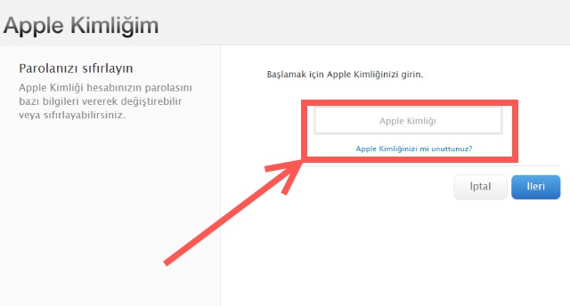 iCloud Şifremi Unuttum, Yenisi Nasıl Alınır