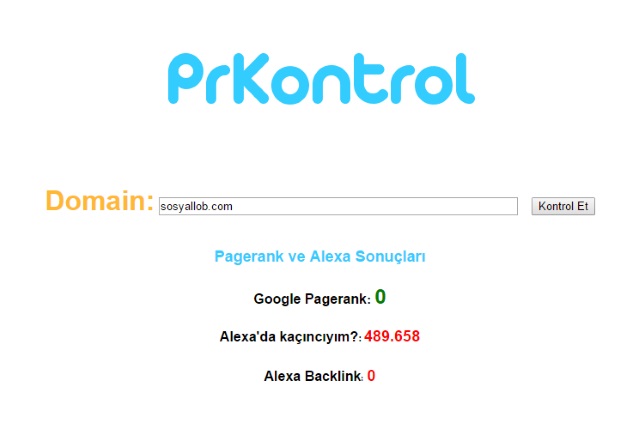 Pagerank Sorgulama Nasıl Yapılır?