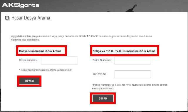 Ak Sigorta Hasar Dosya Sorgulama Nasıl Yapılır?