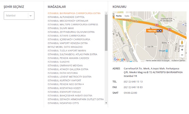 İstanbul Teknosa Mağazaları Telefon Numaraları Nasıl Bulunur